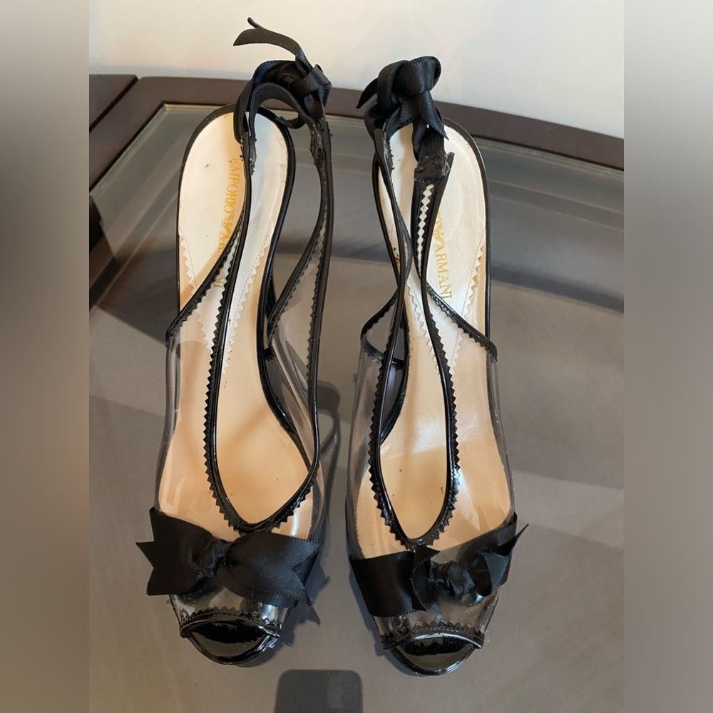 Emporio Armani high heel sandals